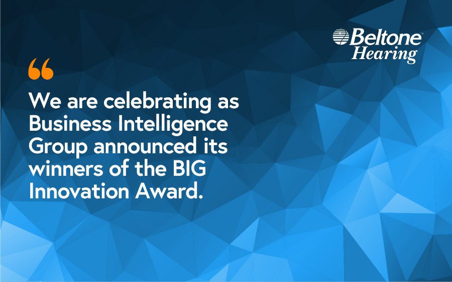 Beltone Amaze™ Hearing Aid Wins 2020 BIG Innovation Award