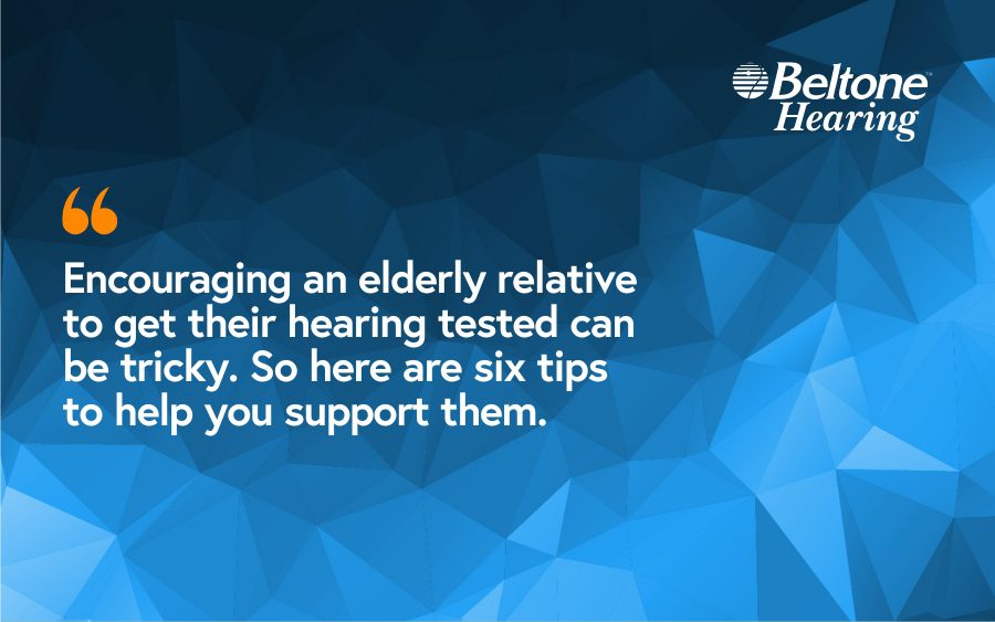 Helping your elderly relative