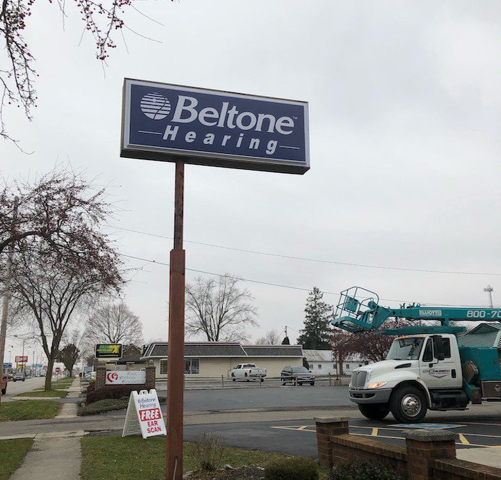 The Exterior of Beltone Hearing Aid's Clinic in Tiffin, OH