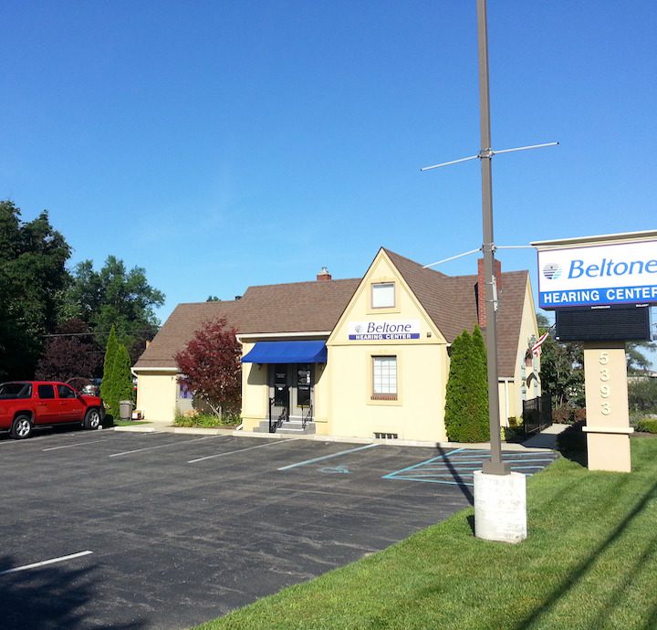 The Exterior of Beltone Hearing Aid's Clinic in Toledo, OH